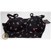 Image 1 : WOMENS BLACK CHERRY PATTERN 40DD BRA