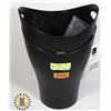 Image 1 : LOT OF TWO UMBRA TRASH/RECYCLE CANS BLACK COLOUR