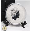 Image 3 : 1-OZ SILVER 2018 BLACK PANTHER COIN
