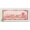 Image 2 : 1954 UNCIRCULATED 1954 CANADIAN $2 BANK NOTE