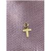 Image 2 : 14K YELLOW GOLD BABY CROSS 0.09G PENDANT