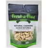 Image 1 : Break-a-Way Organic Natural Cashews (6 x 90g)