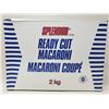 Image 2 : Splendor Ready Cut Macaroni (2 x 2kg)