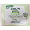 Image 2 : Simple Makeup Cleansing Wipes (4 x 25)