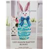 Image 2 : Heritage Home Easter LED Handcrafted Bunny