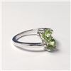 Image 2 : Silver Peridot(1.5ct) Ring Suggested Retail Value $80