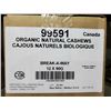 Image 2 : Break-a-Way Organic Natural Cashews 12x90g
