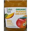 Image 2 : Grown Right Organic Mango/Orange Fruit Juice 2X1.89L