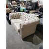 Image 3 : *NEW Beige Leather Love Seat