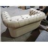 Image 4 : *NEW Beige Leather Love Seat