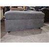 Image 2 : *NEW* Grey Oversized Ottoman