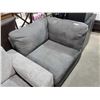 Image 1 : *NEW* Gray Microfiber Corner Chair
