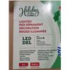 Image 3 : *NEW* Holiday Living Lighted Red Ornament 22"
