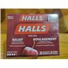 Image 2 : Halls Cherry Flavor - 20 Packages of 9 Lozenges