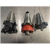 Image 2 : Lot of (3) CAT50 Misc Shell End Mill Holders