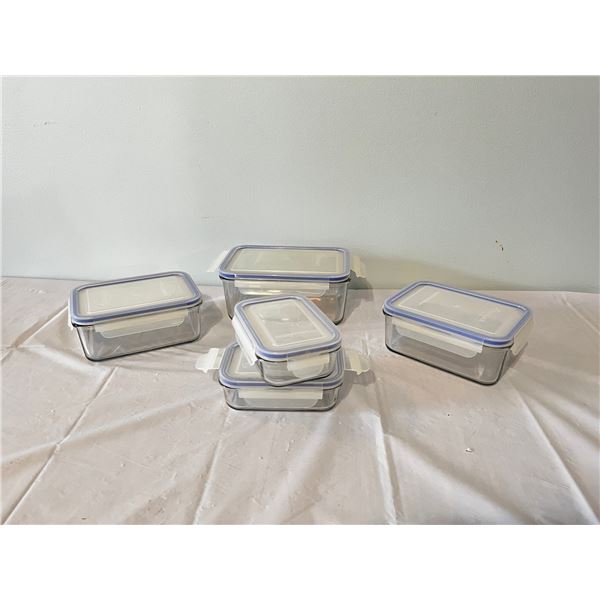 Glass Lock Containers