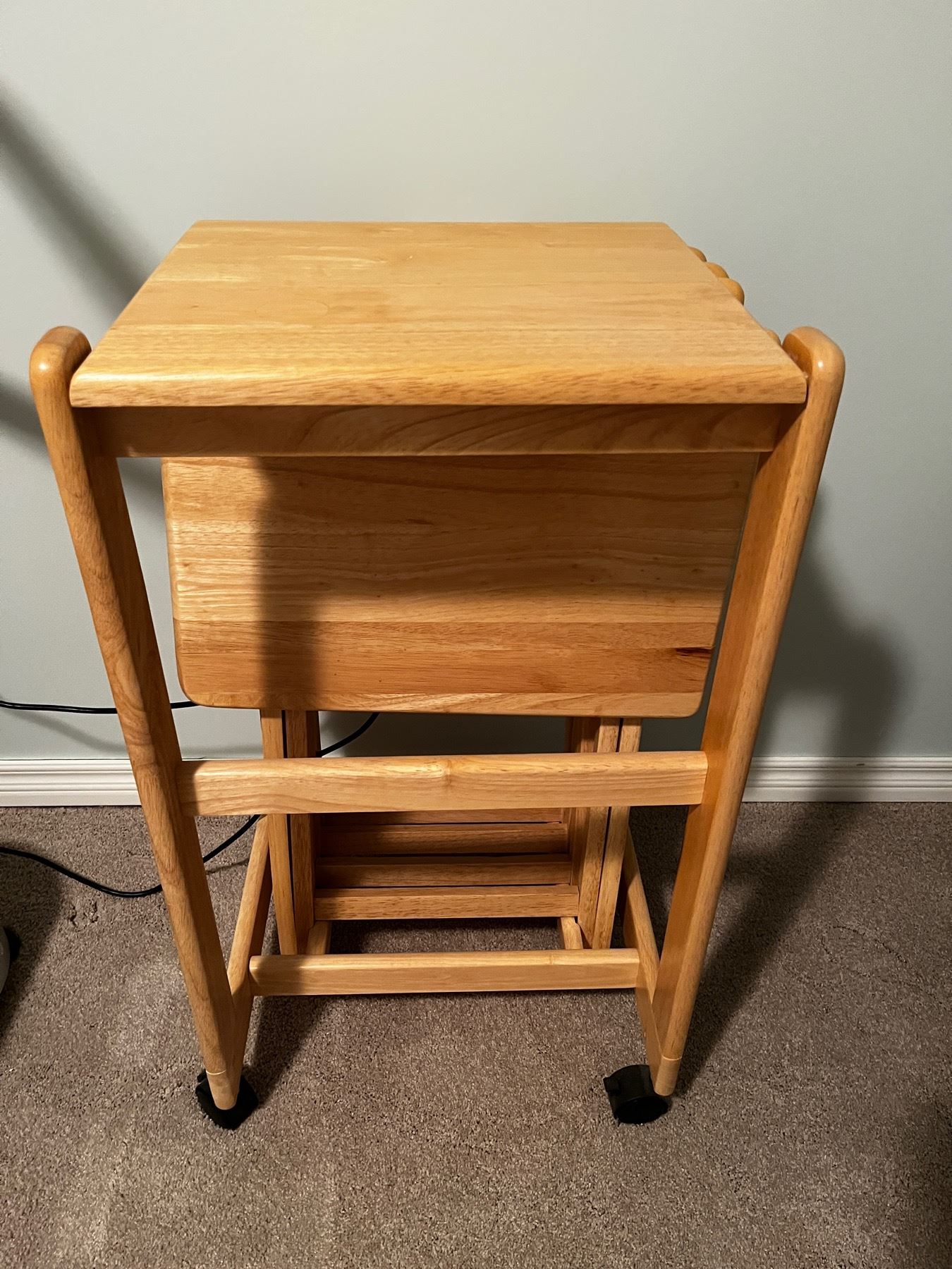 Wood TV Trays with stand