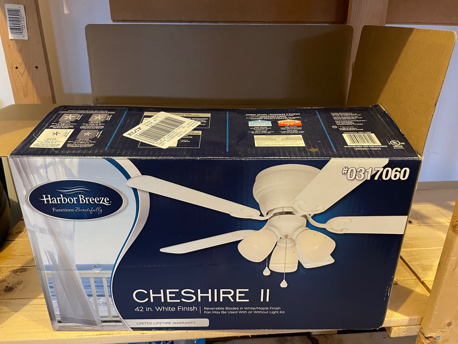 Cheshire II Ceiling Fan Harbor Breeze
