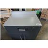 Image 8 : 2 DOOR GREY CABINET