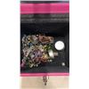 Image 8 : 2 BAGS OF JEWELRY AND JEWELRY BOX WITH CONTENTS