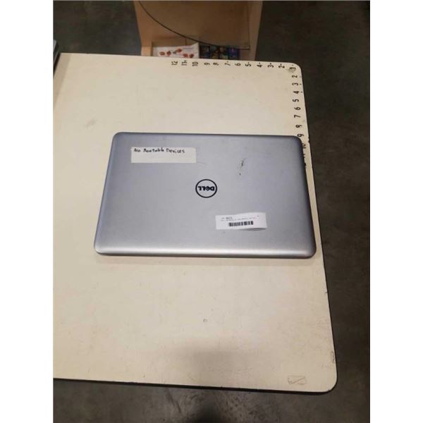 DELL INPIRION 15 7000 SERIES LAPTOP,, POWERS UP, NO HDD, NO CHARGER, NO CRACKS IN SCREEN