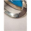Image 8 : 925 SILVER BRACELET AND RING WITH STONE
