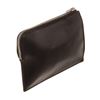 Image 3 : Alexander Mc Queen Black Leather Wang Clutch Bag