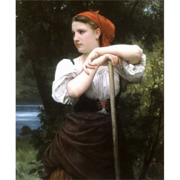 William Bouguereau - The Haymaker