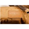 Image 6 : Chanel Beige Calfskin Leather Drawstring Tote bag