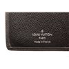 Image 5 : Louis Vuitton Black Epi Leather Long Card Wallet
