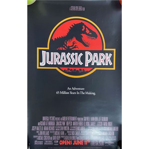 Jurrasic Park Movie Poster