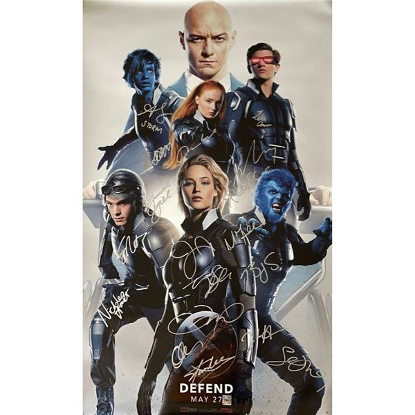 Signed X-Men: Apocalypse Defend Movie Poster