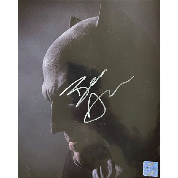 Signed Ben Affleck's Batman Movie Photo