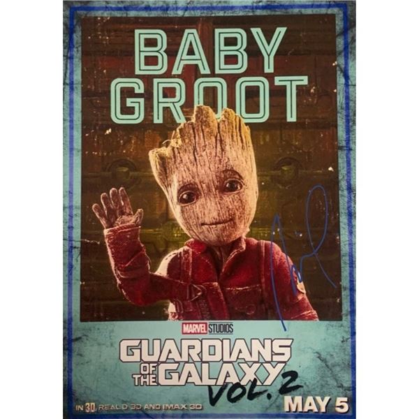 Signed Guardians of the Galaxy Vol. 2: Baby Groot Photo