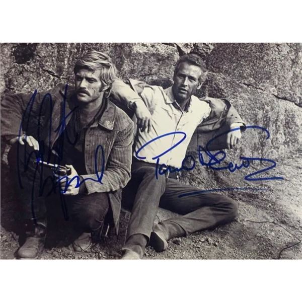Signed Butch Cassidy and The Sundance Kid Movie Photograph
