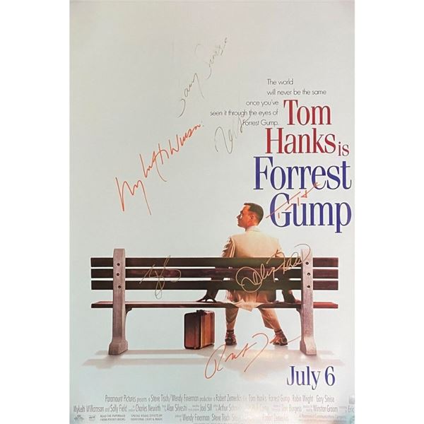 Signed Forrest Gump Movie Poster