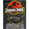 Image 1 : Signed Jurassic Park Movie Poster