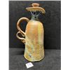 Image 3 : Stoneware Decanter Jug w/ Cork Stopper Small Knick Approx 10.5"T 5"W