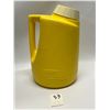 Image 1 : Vintage Yellow Thermos Plastic Cooler Jug Pitcher Approx 9"x6"