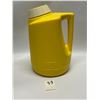 Image 3 : Vintage Yellow Thermos Plastic Cooler Jug Pitcher Approx 9"x6"