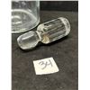 Image 3 : Heavy Crystal Glass Modern Bar Alcohol Decanter Barware Approx: 11.5"x4.5"