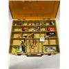 Image 6 : 3 Plastic Fishing Tackle Boxes With Some Accessories As pictured