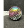 Image 1 : GES 95 Glass Eye Studio Colorful Art Glass Paperweight Marked Approx: 2.75"