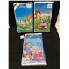 Image 2 : 3 NEW SEALED Disney VHS Movies (2) The Rescuers (1) Sword in the Stone