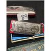 Image 3 : Vintage Hohner Germany Chrometta 12 Harmonica 6.5" & School Pitch Pipe 3.25"