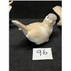 Image 4 : 3 Ceramic Bird Figurines Décor Ornaments Appr: 3.25"T 4"W