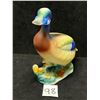 Image 1 : Ceramic Duck Figurine Decor Ornament Approx: 6.75" x 6"