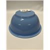 Image 2 : RARE Pyrex Delphite Blue Rolled Edge 322 Mixing Bowl Vintage Approx 7"W 3"T