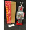 Image 2 : Space Robot Key Wound Motor Metal Toy MS 403 China W/box Appr: 8"T 3"W