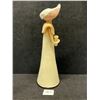 Image 4 : Tall Scandinavian? Ceramic Figure / Bud Vase Signed Approx: 12.5"T 3.75"W